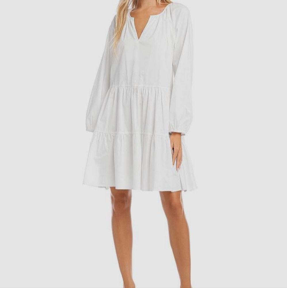 Karen Kane Peasent Dress Size L NWT